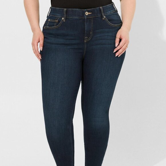 torrid Denim - Torrid Bombshell Skinny Premium Stretch High-Rise Jean Size 14R